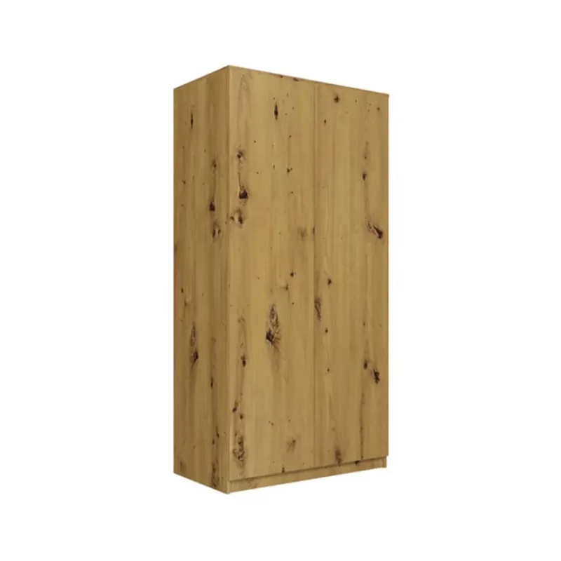 Duża szafa na ubrania Sandra 90 cm z półkami - obrazek 2
