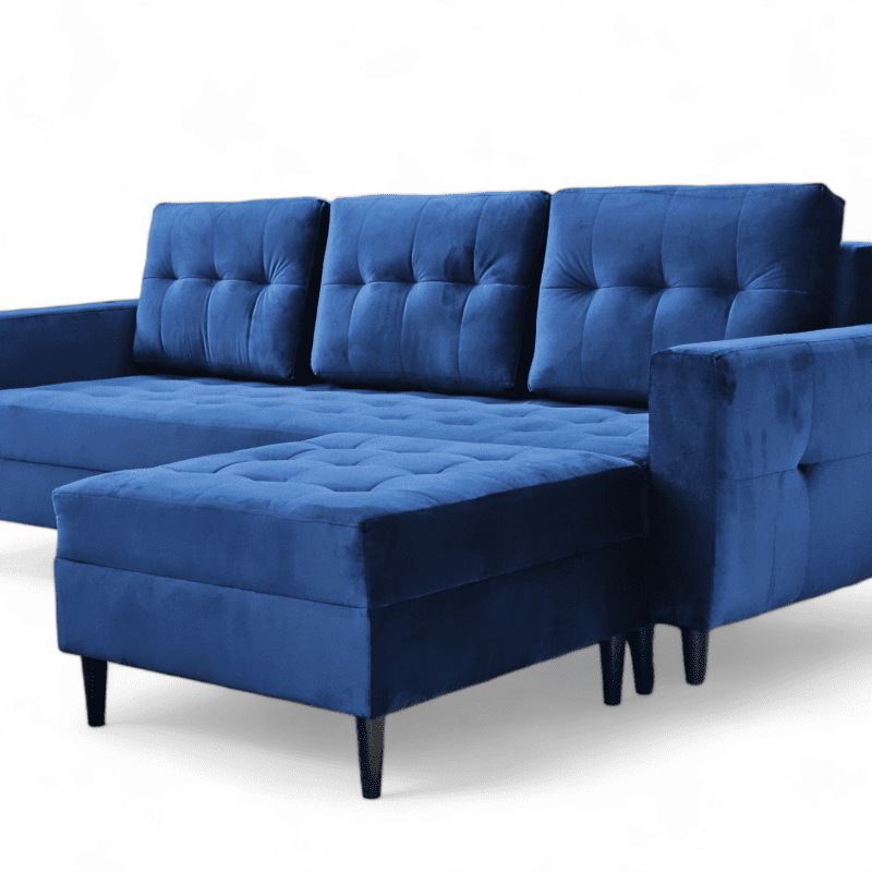 Kanapa/Sofa PORTO. Pufa w zestawie. Styl Skandynawski. - obrazek 7