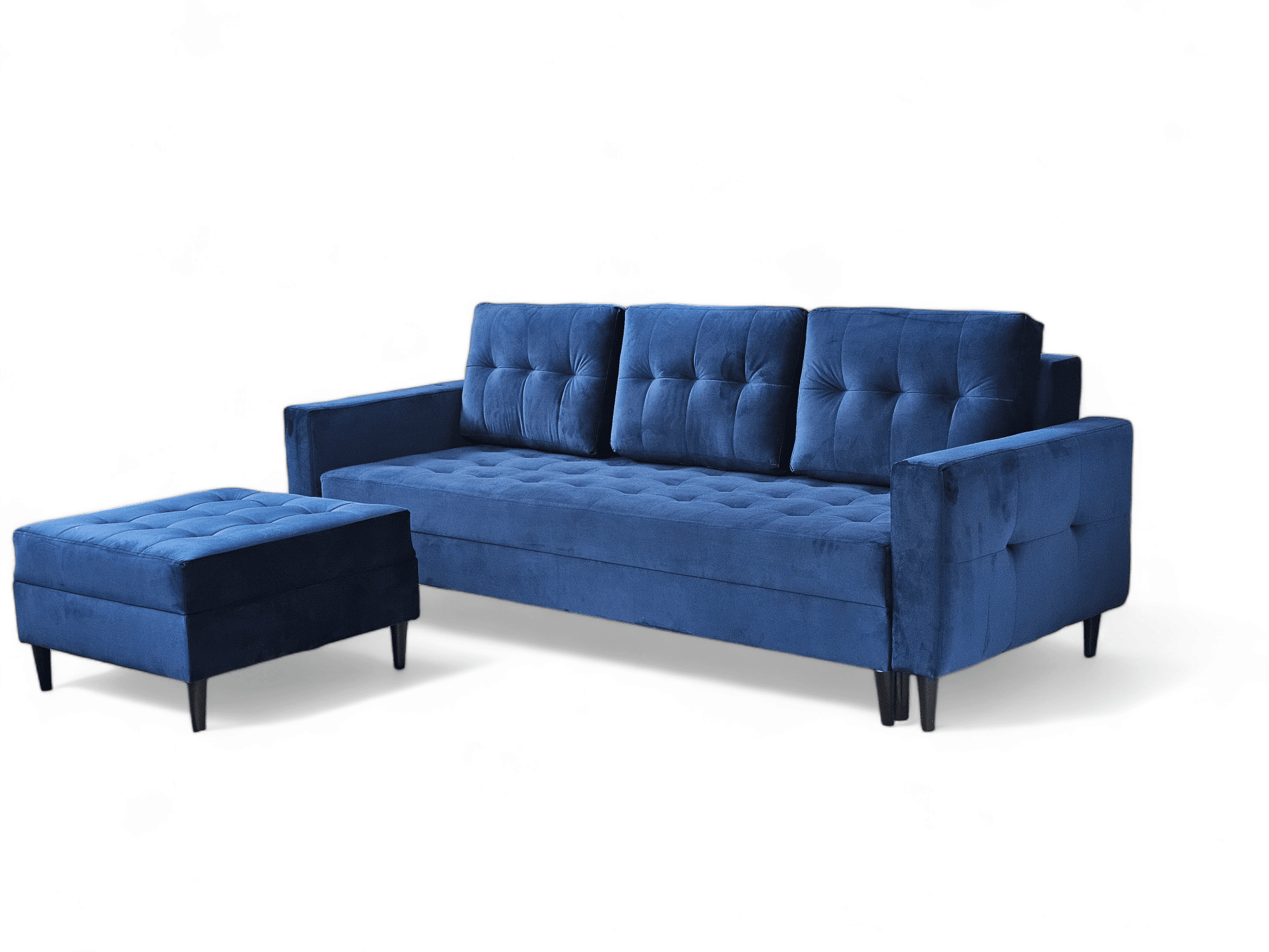 Kanapa/Sofa PORTO. Pufa w zestawie. Styl Skandynawski. - obrazek 7