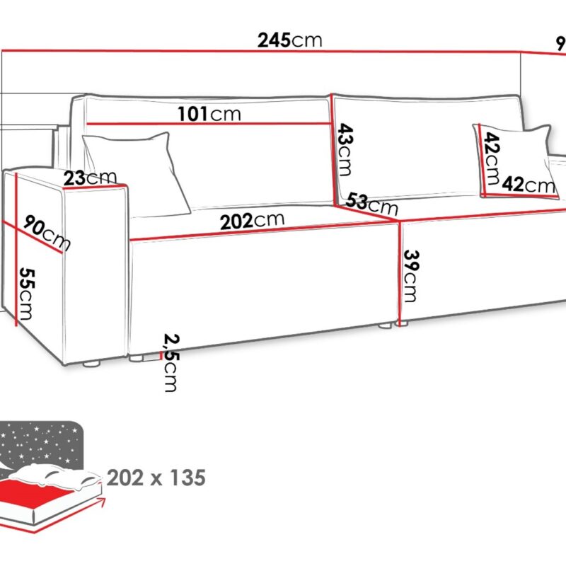 Sofa / Narożnik modułowy MARK - obrazek 11