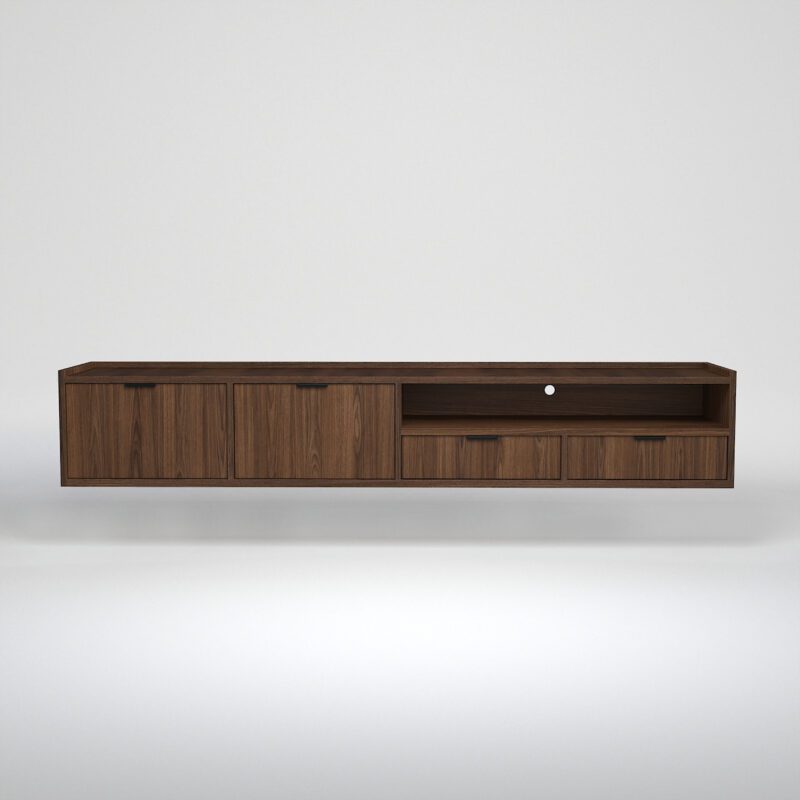 EDISON RTV 200 Podwieszana – Warmia Walnut - obrazek 2