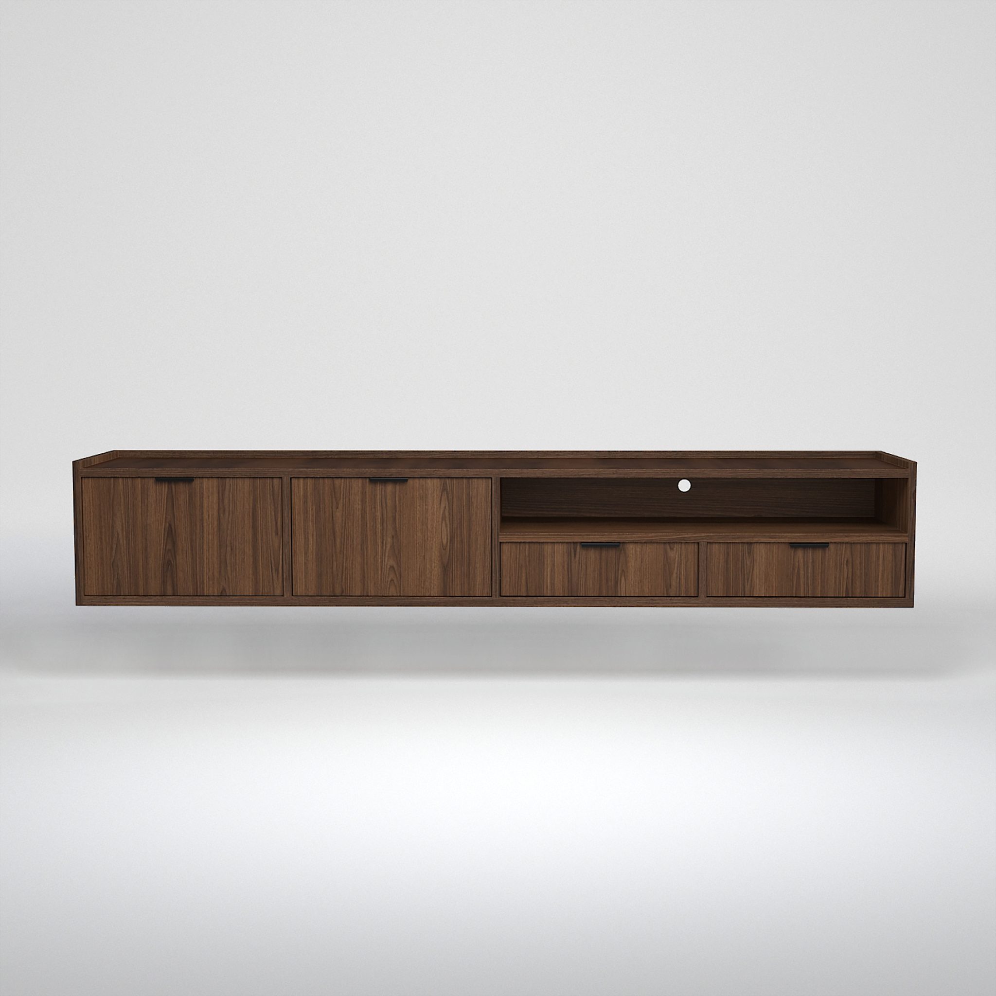 EDISON RTV 200 Podwieszana – Warmia Walnut - obrazek 2