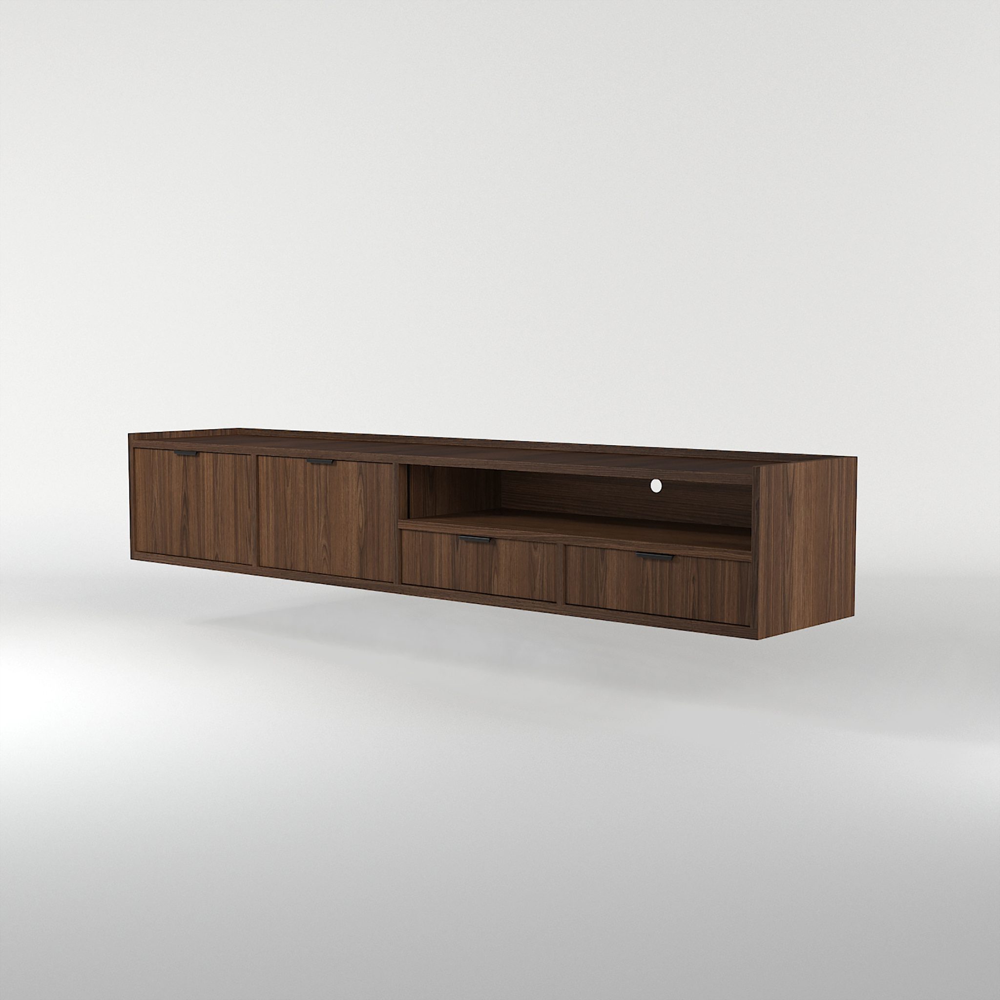 EDISON RTV 200 Podwieszana – Warmia Walnut - obrazek 3