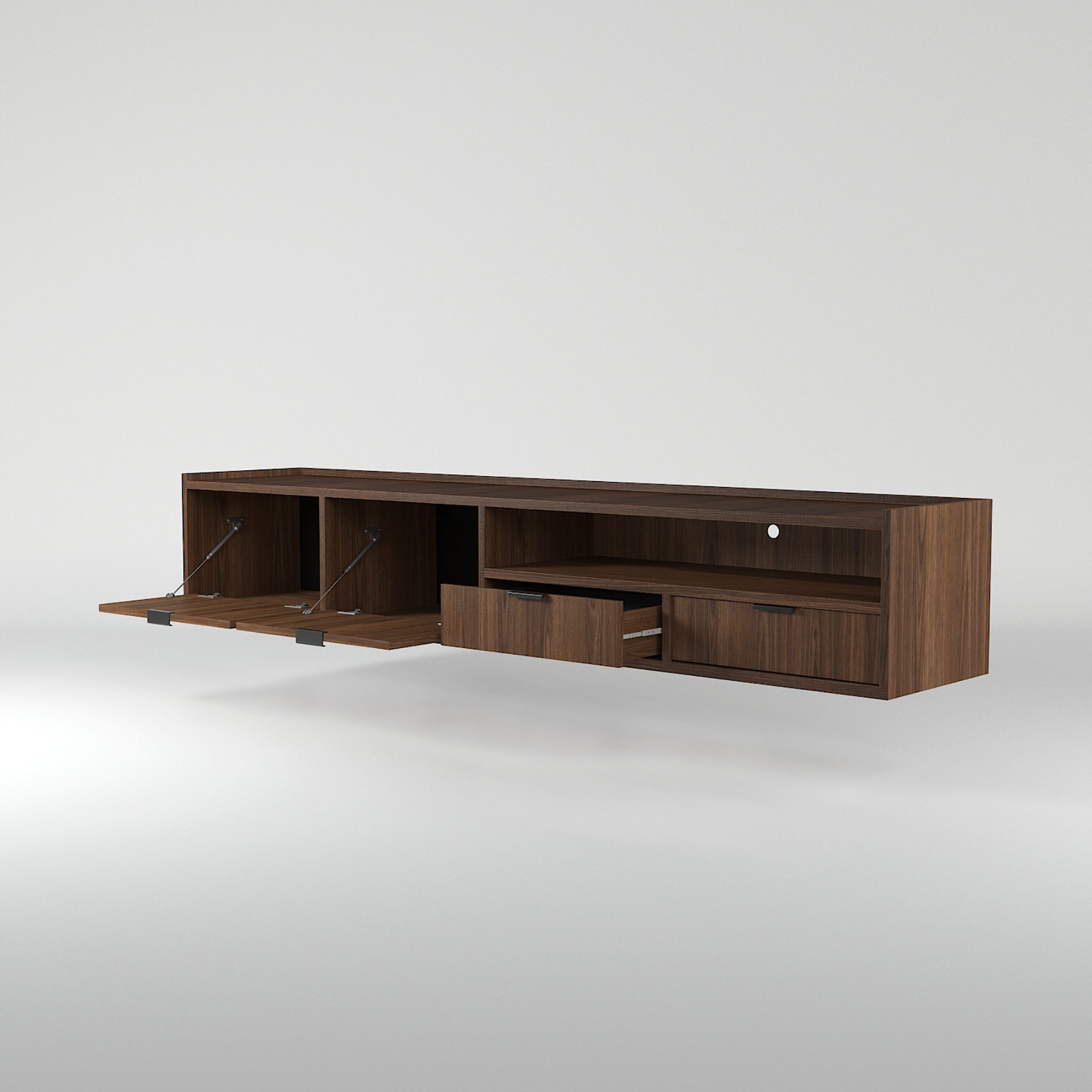 EDISON RTV 200 Podwieszana – Warmia Walnut - obrazek 5