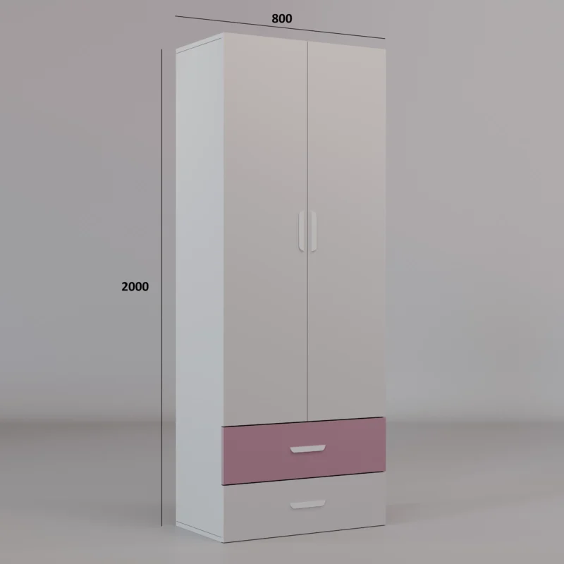 Szafa 2d. FLEXI BED LUMIO - obrazek 2