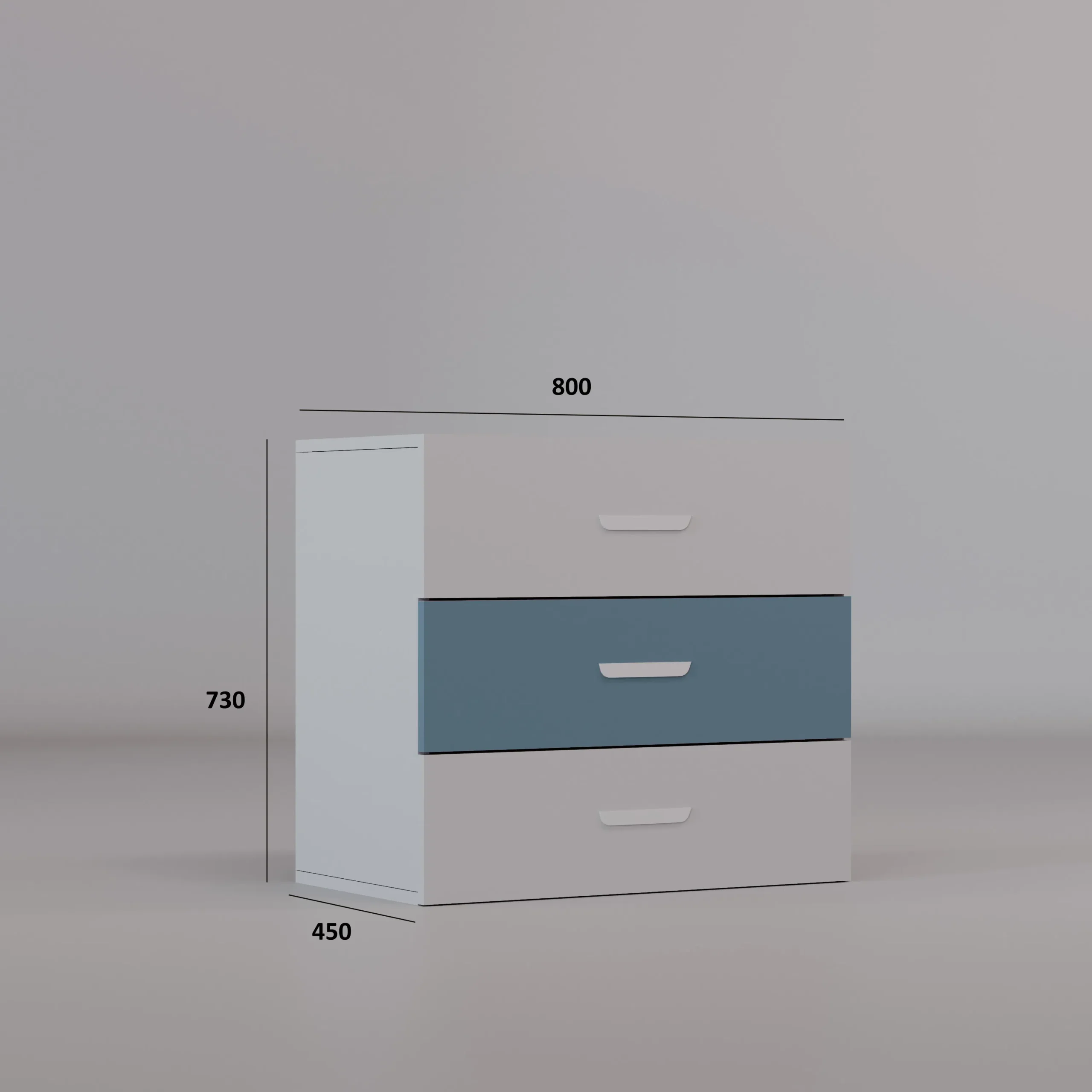 Komoda 3s. FLEXI BED LUMIO - obrazek 2