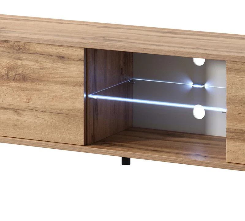 Szafka RTV LUNA 2 - 175 cm z Oświetleniem LED - obrazek 5