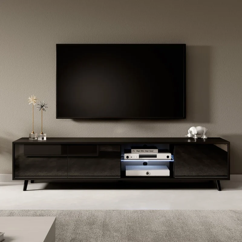 Szafka RTV LUNA 2 - 175 cm z Oświetleniem LED - obrazek 17