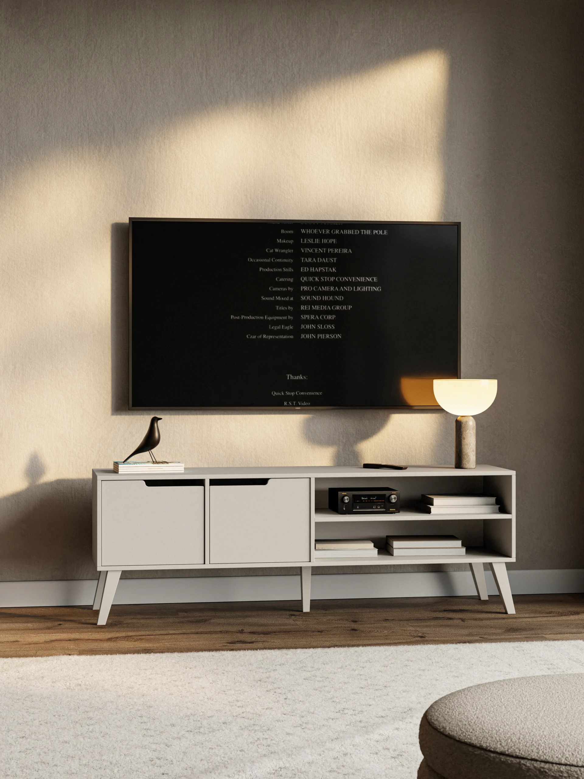 SZAFKA RTV NORDELO 2D – 160 cm