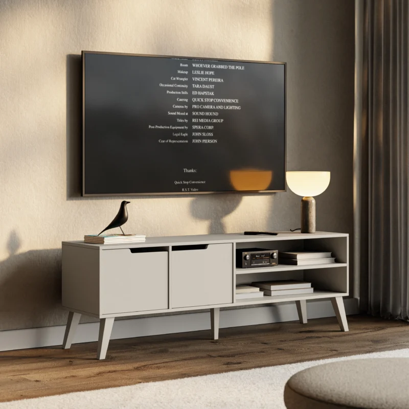 SZAFKA RTV NORDELO 2D – 160 cm - obrazek 3