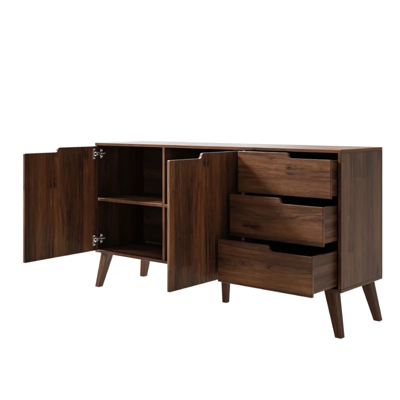 Komoda Nordelo 2D3S – WARMIA WALNUT - obrazek 4