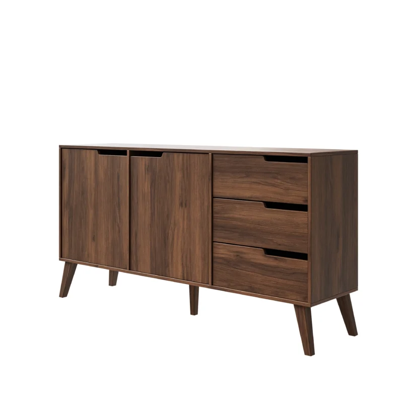 Komoda Nordelo 2D3S – WARMIA WALNUT - obrazek 5