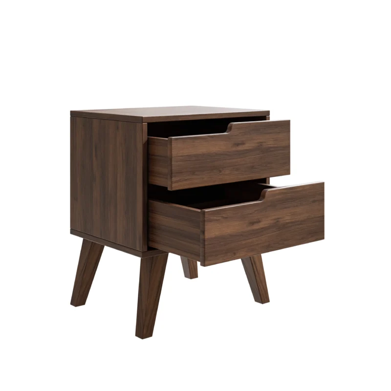 Stolik nocny NORDELO 2S – WARMIA WALNUT - obrazek 7