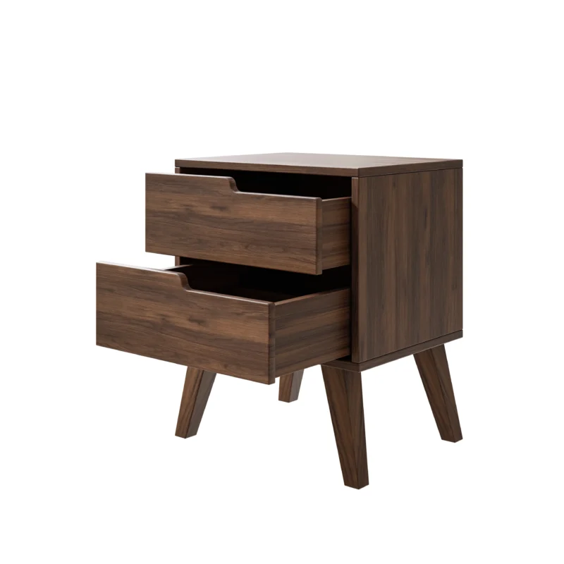 Stolik nocny NORDELO 2S – WARMIA WALNUT - obrazek 8