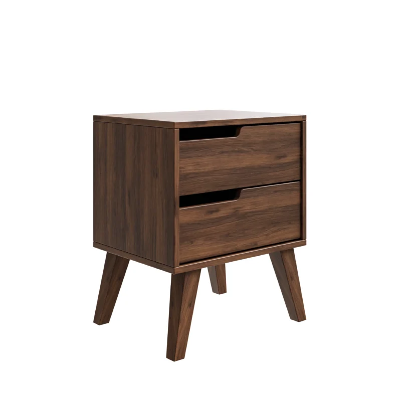 Stolik nocny NORDELO 2S – WARMIA WALNUT - obrazek 9