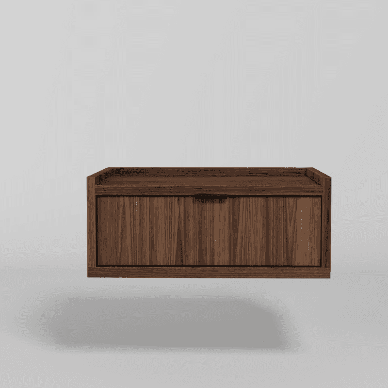 EDISON Szafka Wisząca – Warmia Walnut - obrazek 2
